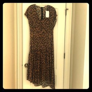 Zara animal print dress